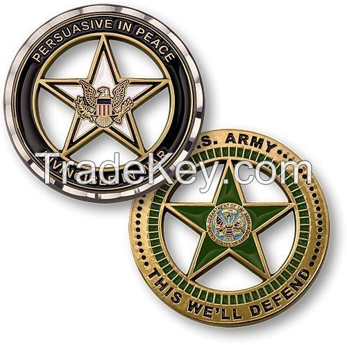 promotional personalized fashion custom 3D collectible metal souvenir coin