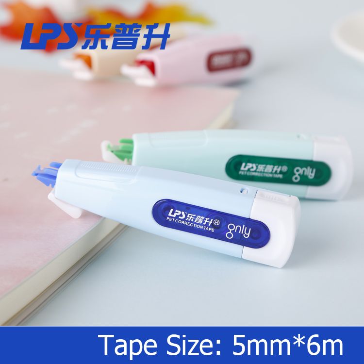 New Style Eco Friendly Stationery Refillable Correction Tape Pen