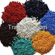 Multi color PurePP Recycled Resin Pellets - Premium Quality Polypropylene.