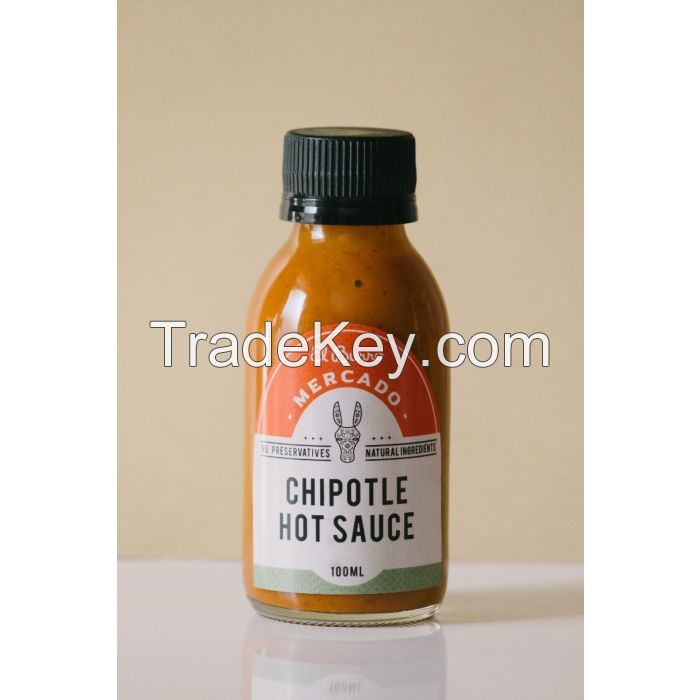 El Burro Sauce Chipotle Hot 100ml