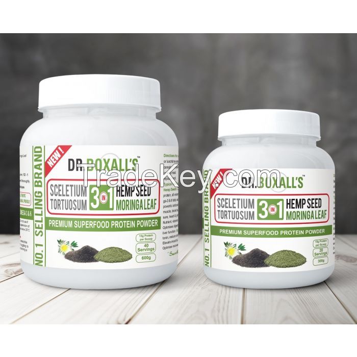 Dr Boxall&apos;s Sceletium, Moringa & Hemp Powder 300g