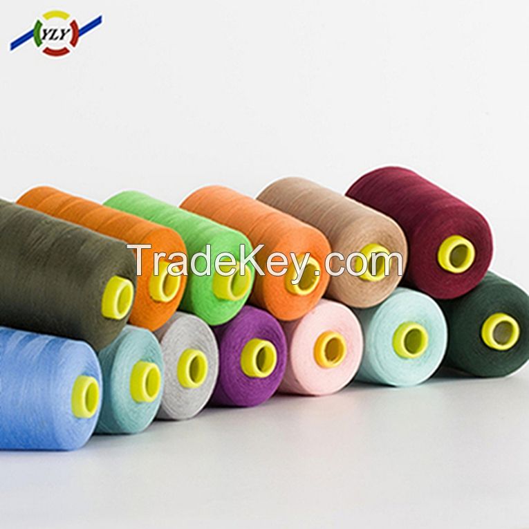 100% spun polyester sewing thread 40/2 30/2 30/3 50/2 50/3