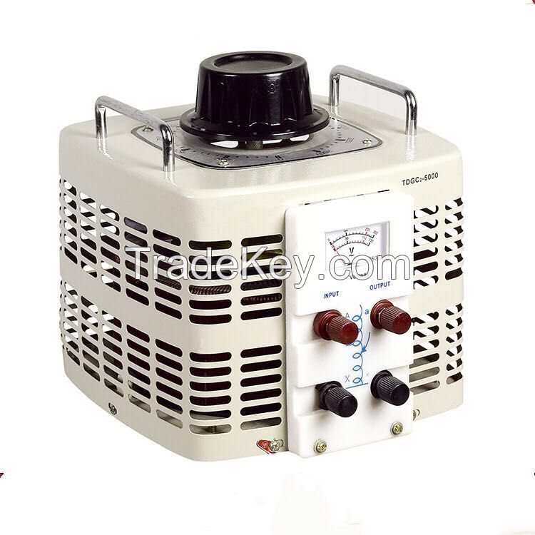 single phase 220V 2000VA manual voltage regulator