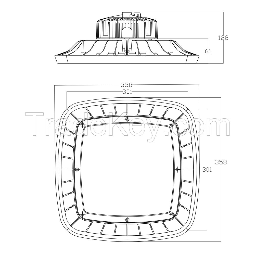 LED High Bay Housing MLT-HBH-DS-II