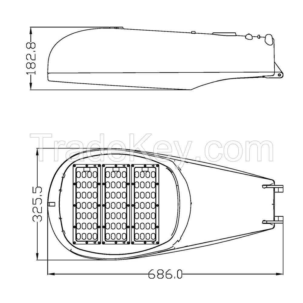 LED Street Light Housing MLT-SLH-JM-II