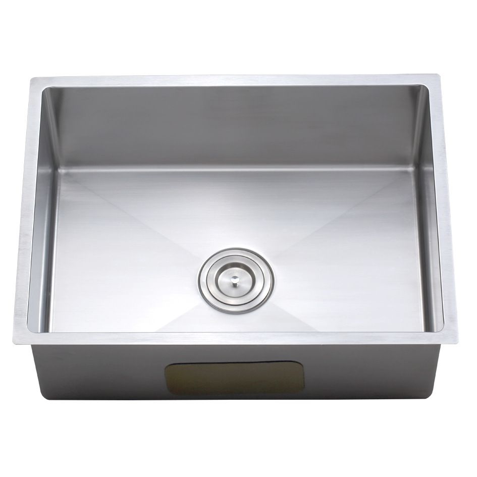 Top quality single bowl handmade stainless steel sink