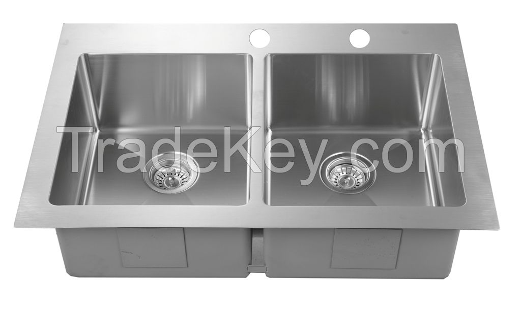 overmount vegetable washing round corner kitchen steel sink stainless