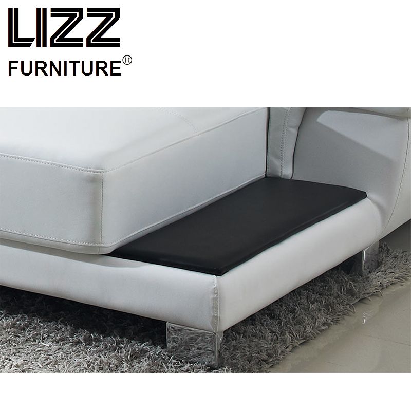 White Best-Selling Brief Casual Chair Leather Sofa Home Furniture