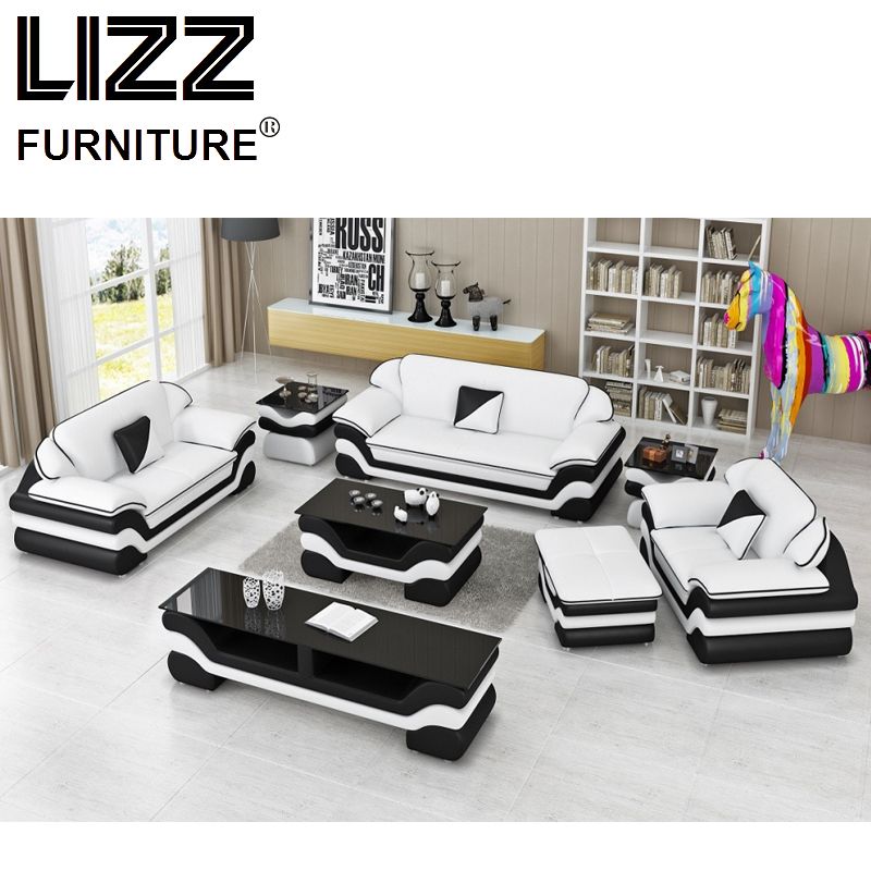 Modern Furniture Home Leather Sofa Set