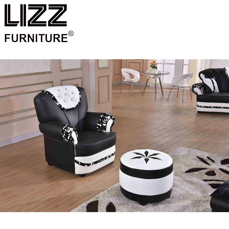 Leisure Living Room Furniture Leather Sofa