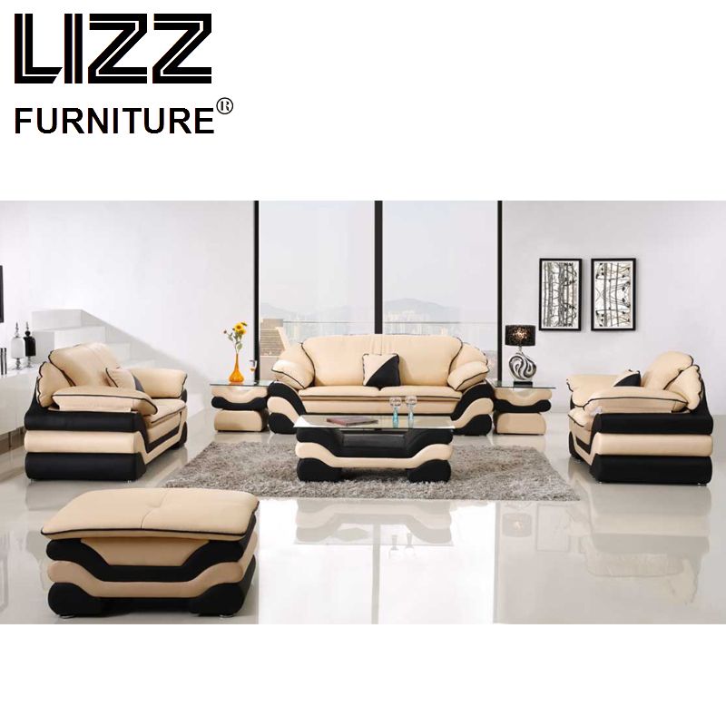 Modern Furniture Home Leather Sofa Set