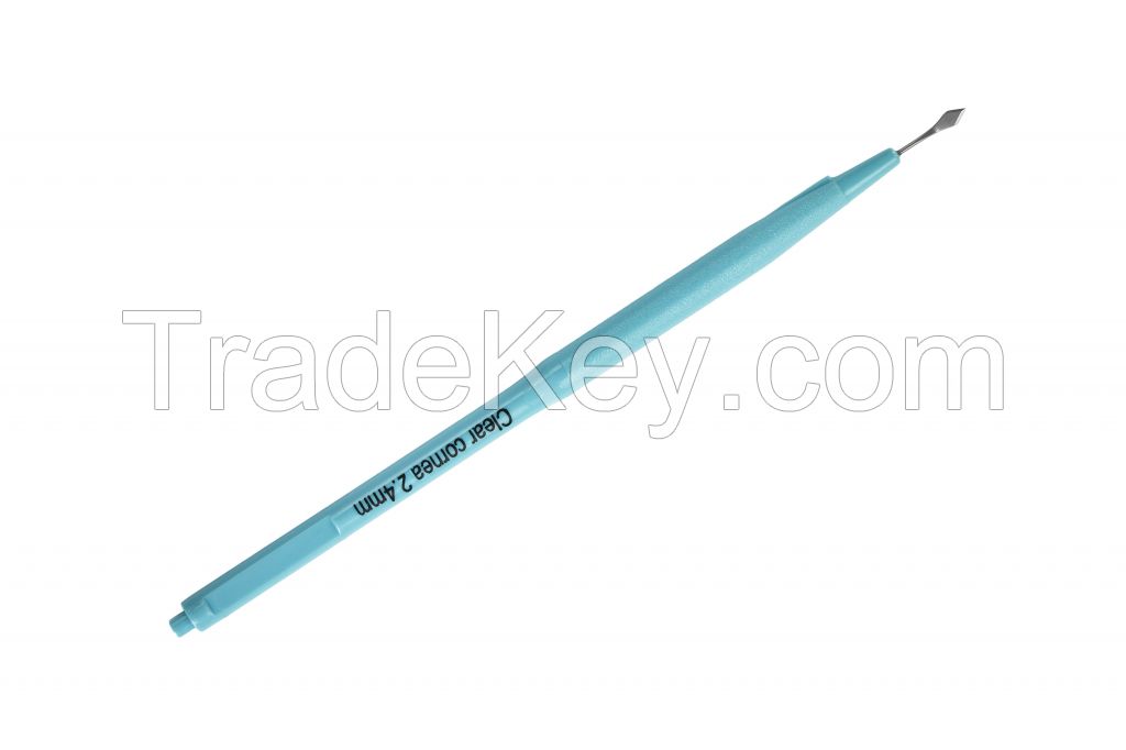 Clear Cornea Single Bevel Knives