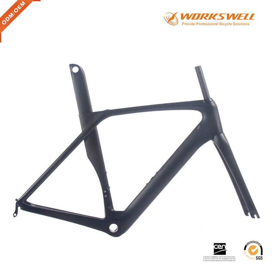 700c Aero Design Carbon Fiber Road Bike Aero Race Road Carbon Frame Carbon Road Racing Frame