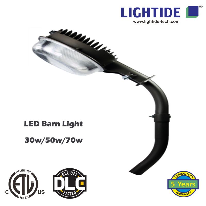 Gooseneck LED Outdoor Barn Lights, ETL/DLC, 70 Watts, 5 Years Warranty 