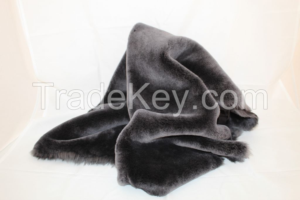 Genuine sheepskin garment lining