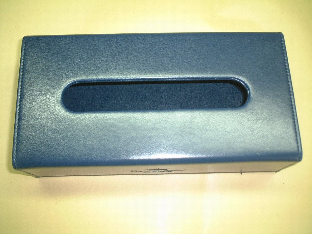 Leather Tissue Box