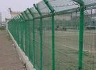 Welded mesh fence