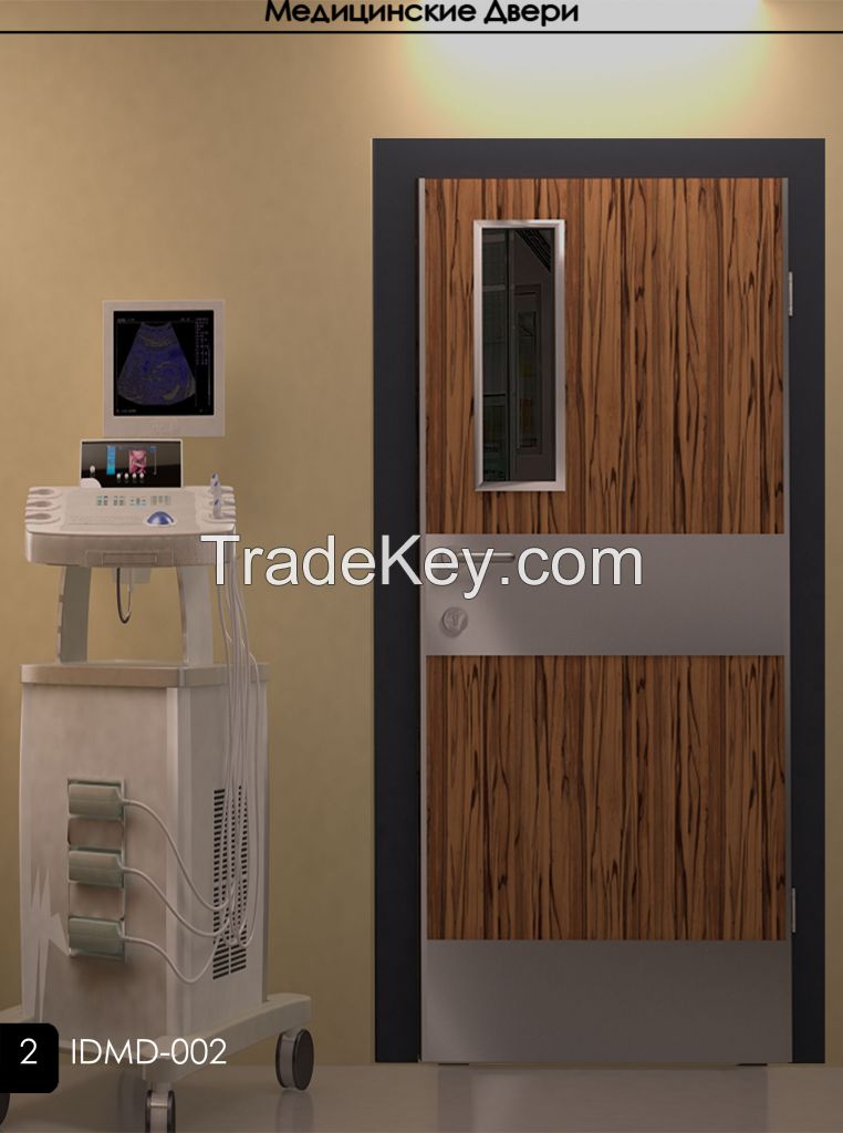 hospital doors wooden doors MDF doors PVC doors 