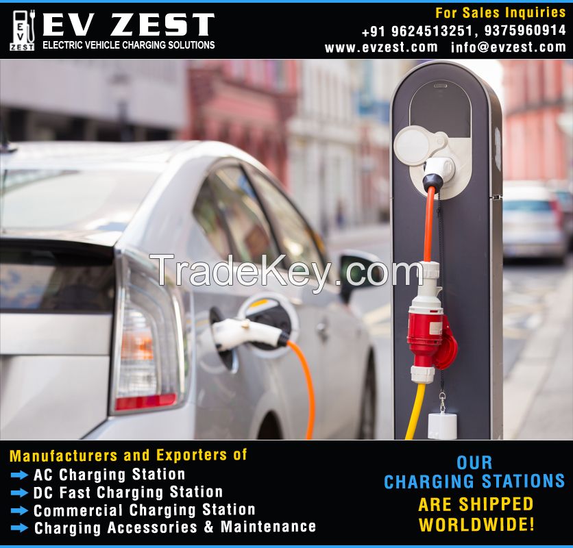 Commercial EV Charging Station manufacturers exporters suppliers distributors dealers in India