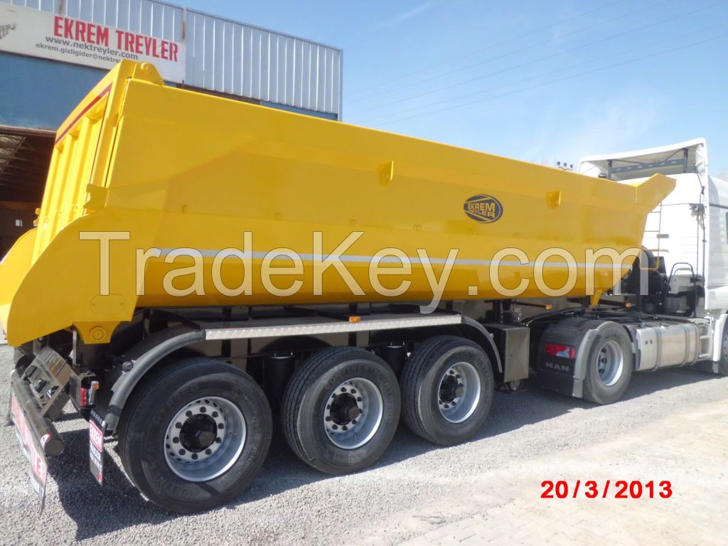 LPG transport tank trailer