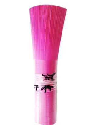 PET hollow filaments used in the paint brush, brush cleaning brush, and other purposes.       