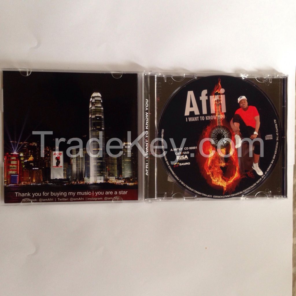 I want to know you by Afri (Music Album Cds)