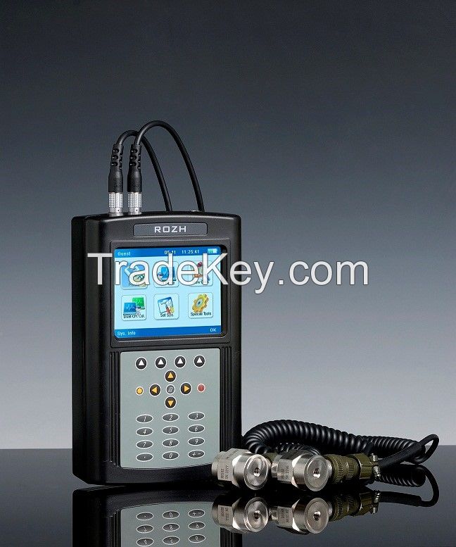 FFT Two Channel portable vibration analyzer vibrometer RH802