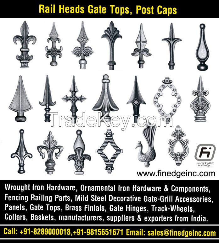 wrought iron parts manufacturers exporters suppliers India