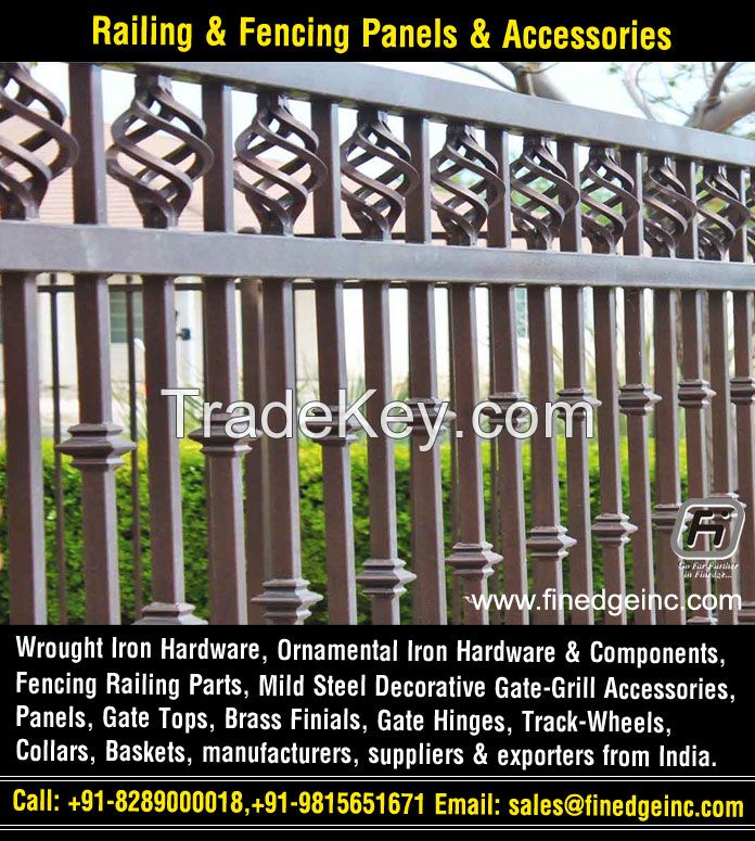 fencing hardware for gate grills manufacturers exporters suppliers India