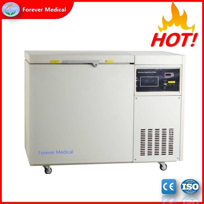 -150 Degree Chest Type 118L Medical Cryogenic Deep Freezer