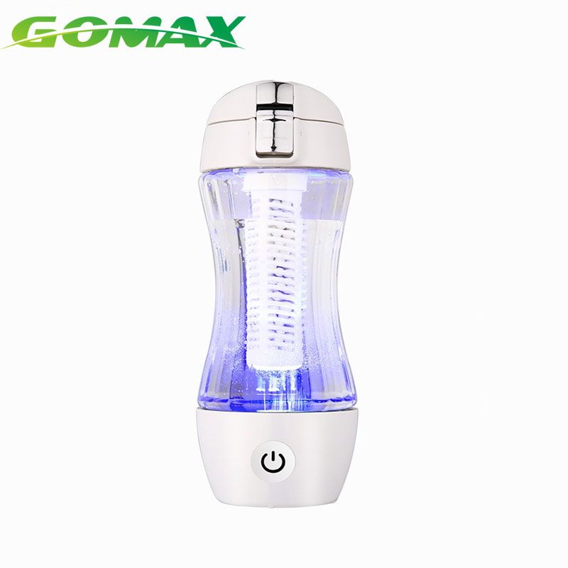 Professional sports transparent insulated hydrogen rich water bottle