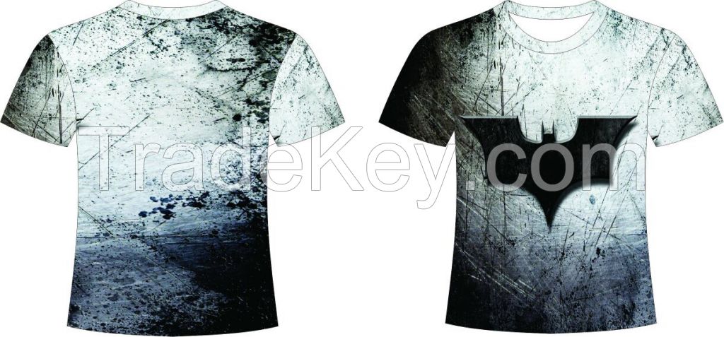 Sublimated Printed T Shirts | Custom Size & Colors