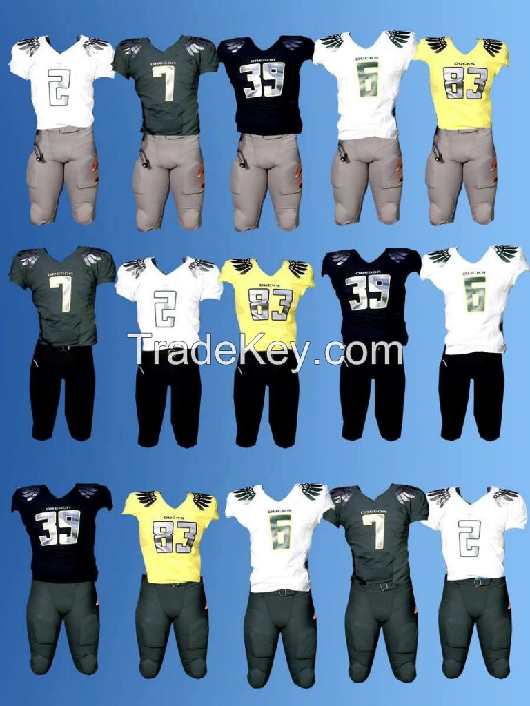 Sublimated American Football Uniform