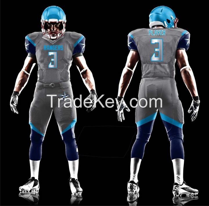 Sublimated American Football Uniform