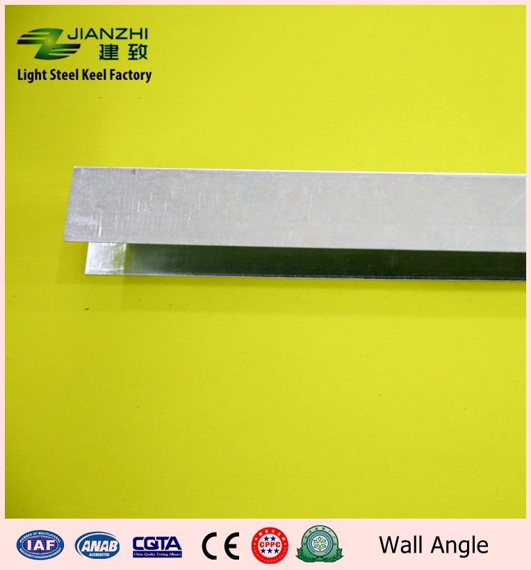 Best supplier 30*30*30mm ceiling u type wall angle with 80g/m2 zinc coating