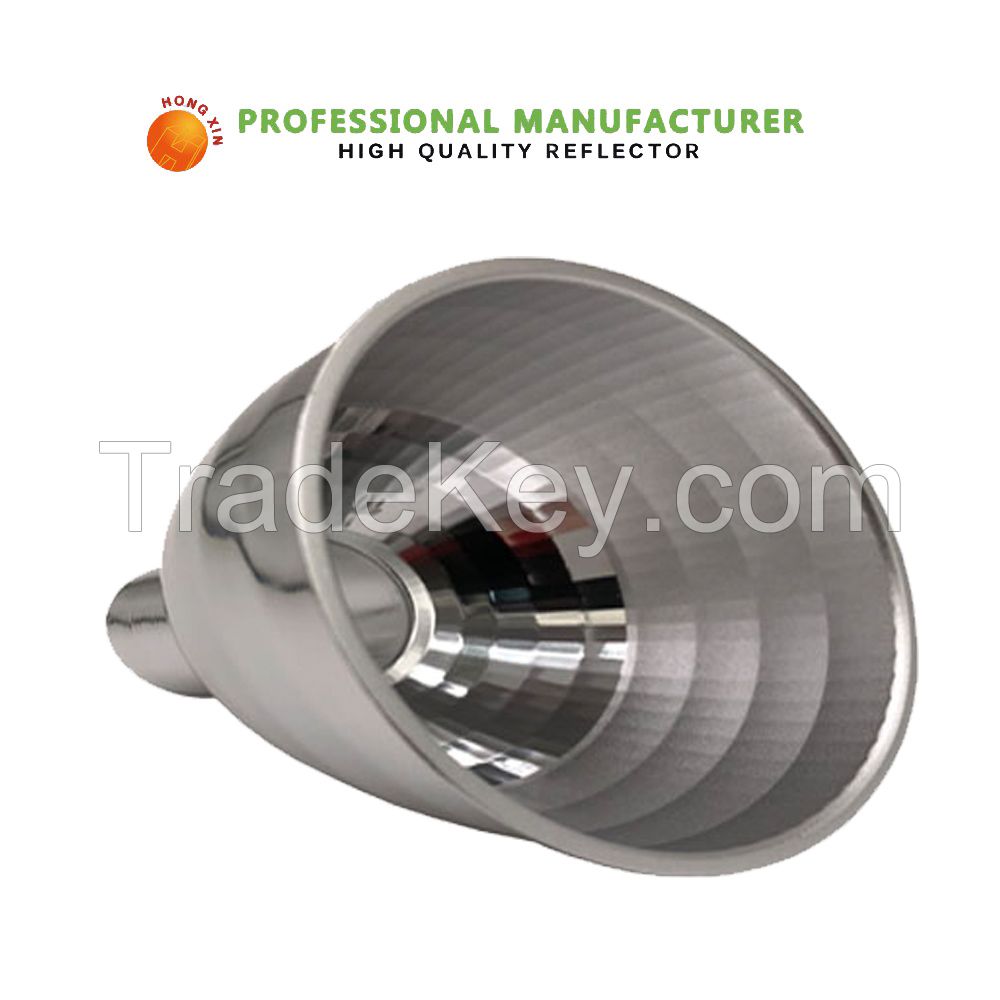 Stainless steel moistureproof led flashlight reflector cup