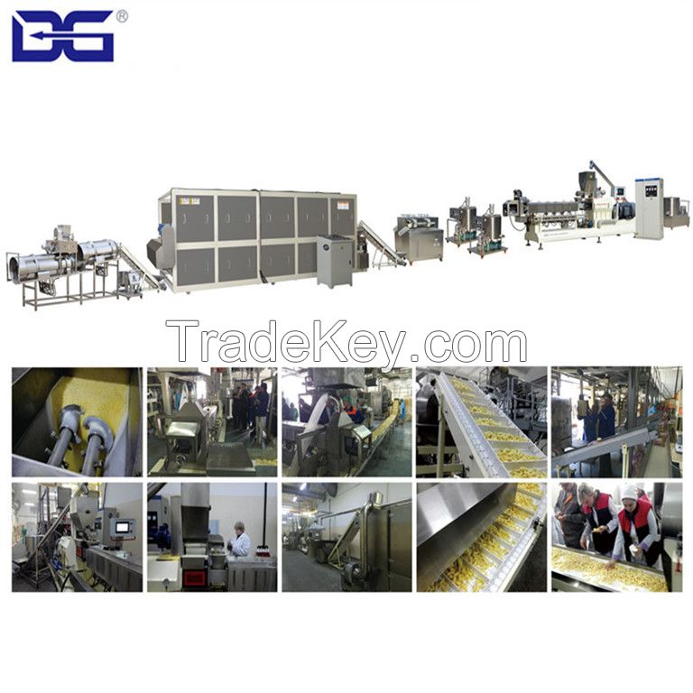 puff corn snack machine cheese coco ball making plant