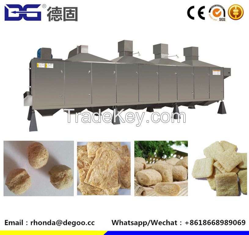 hight quality textured fibre soya potein food production line