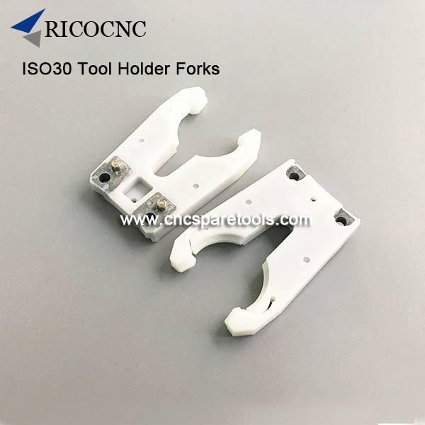 ISO30 Plastic Tool Finger Forks for HSD Auto Tool Changer CNC Routers