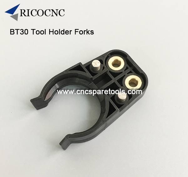 BT30 Plastic Tool Holder Fork Finger Clips for CNC Machines