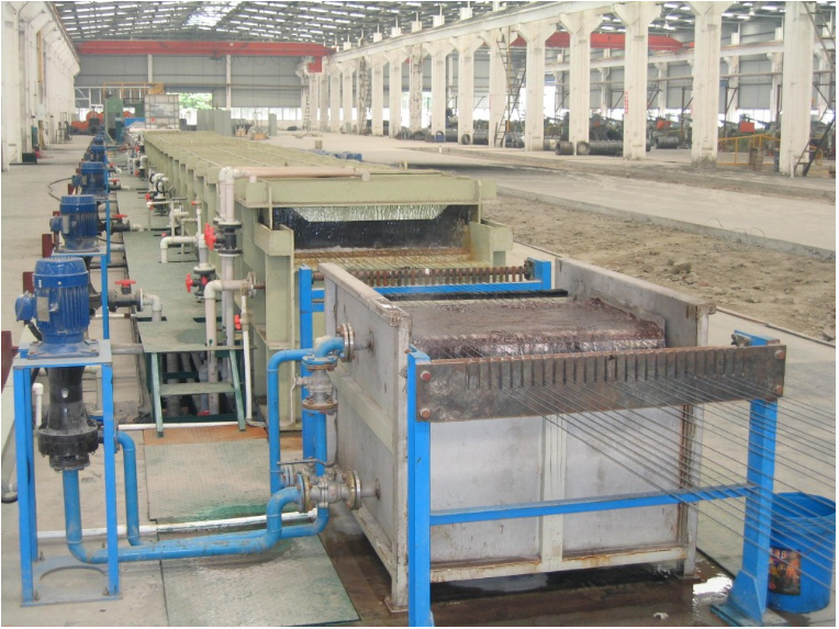 Bead Steel Wire Heat Treatment Line and Lead Quenching Furnace