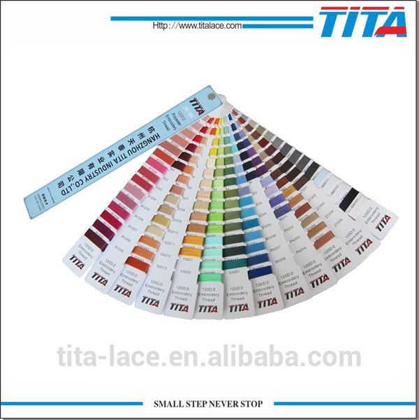 polyester embroidery thread 5000m