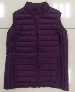 Women padding vest soft touching shell 20D 