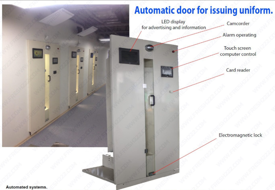 Automated Uniform Conveyor system for hotel