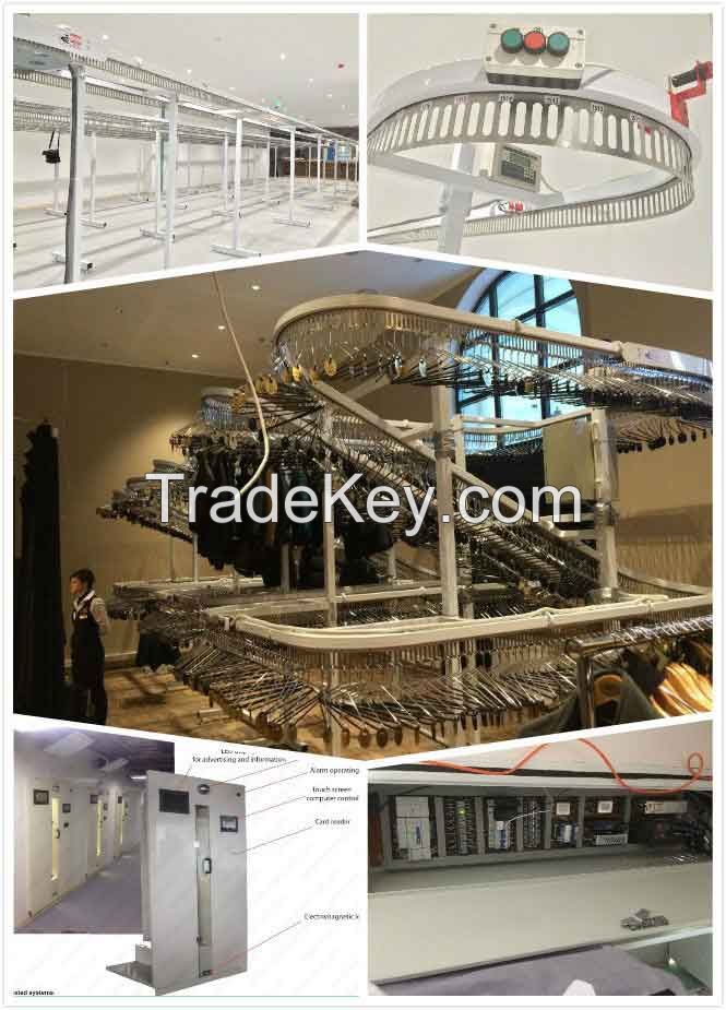 Automated Uniform Conveyor system for hotel