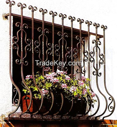 Wrought iron  window