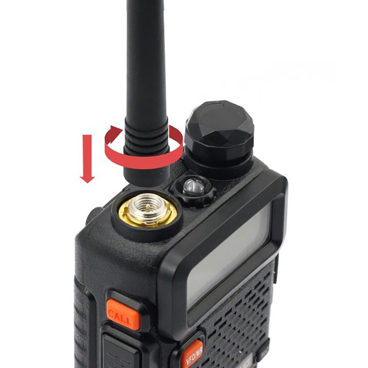 Dual band VOX walkie talkie BAOFENG UV-5R dual display dual standby transceiver 65-108MHz FM radio with 1800mAH battery