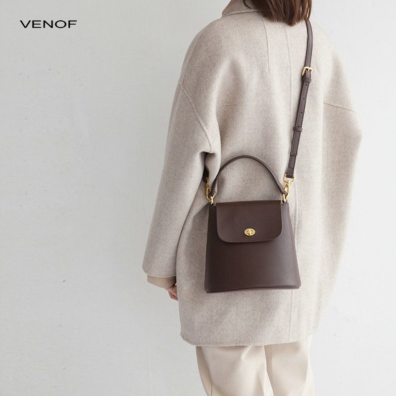 VENOF genuine leather Fashion Women Shoulder bags Female messenger bags tote bags luxury Ladies handbags