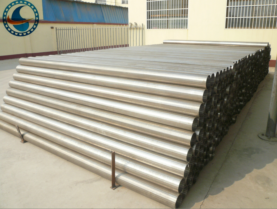 V Shape Stainless Steel Screen Tube , Johnson V Wire Screen For Filtration