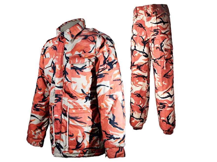 Orange Camo Hunting Jacket Waterproof Jacket